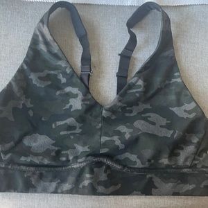 Fabletics Camo Sports Bra